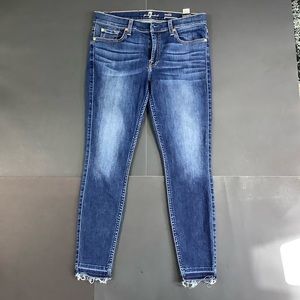 7 for all Mankind Women’s ankle Gwenevere Jeans size: 29